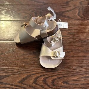NWT Gold Sandals